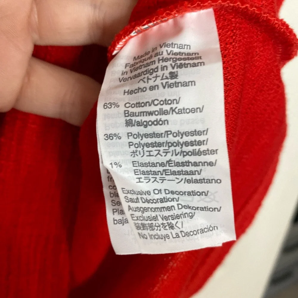 J. Crew | NWT Small Red‎ Sleeveless Textured Blouse